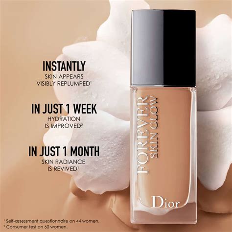 dior forever skin glow color match